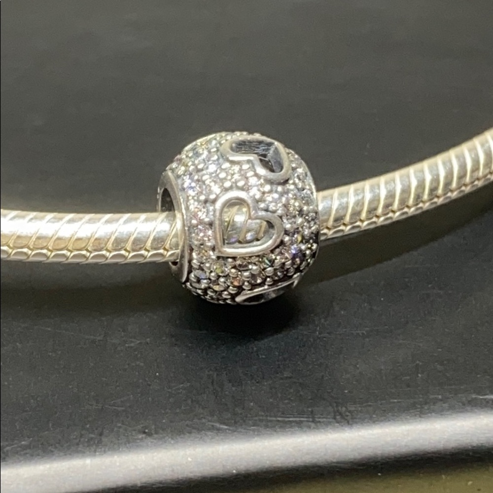Authentic Pandora Silver charm Ale 925 .